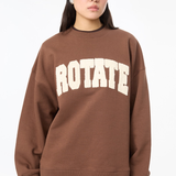 Rotate Heavy Sweat Crewneck - Chestnut