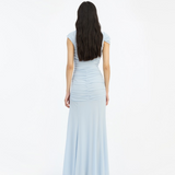Rotate Maxi Asymmetric Dress - Plein Air