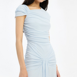 Rotate Maxi Asymmetric Dress - Plein Air