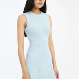 Rotate Mesh Maxi Dress - Plein Air