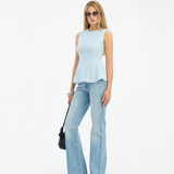 Rotate Mesh Sleeveless Top - Plein Air