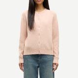 Samsoe Samsoe Nor Short Cardigan - Cameo Rose