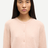 Samsoe Samsoe Nor Short Cardigan - Cameo Rose