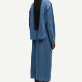 Samsoe Samsoe Sabexy Shirt - Medium Denin Blue