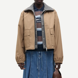 Samsoe Samsoe Sabianco Jacket - Lead Grey