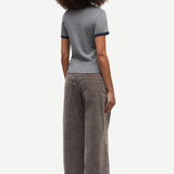 Samsoe Samsoe Sabond SS T-shirt - Mid Grey Mel.