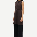 Samsoe Samsoe Saruma Short Dress - Black Coffee