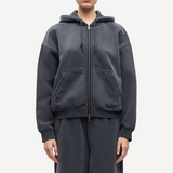 Samsoe Samsoe Sava Hoodie - Charcoal Art