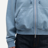 Samsoe Samsoe Sava Hoodie - Wind Blue Pigment