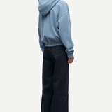 Samsoe Samsoe Sava Hoodie - Wind Blue Pigment