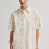 Second Female Arles SS Shirt - Eggnog