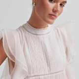 Second Female Kristel Frill Top - Crystal Pink