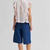 Second Female Kristel Frill Top - Crystal Pink
