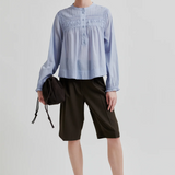 Second Female Maise Blouse - Brunnera Blue