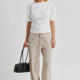 Second Female Ulina Drape Tee - White