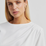 Second Female Ulina Drape Tee - White