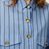 Sessun Balanca Shirt - Italian Blue