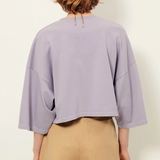 Sessun Epoteiro Oversized T-shirt - Lila Stone