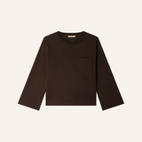 Sessun Severiano Long Sleeve T-shirt - Espresso