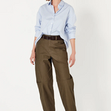 Shjark Baildon Shirt - Chambray Stripe