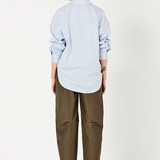 Shjark Baildon Shirt - Chambray Stripe
