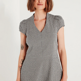 Shjark Crosby Dress - Midnight Gingham