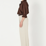 Shjark The Selbourne Trouser - Natural Linen