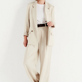 Shjark The Whitman Jacket - Natural Linen