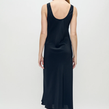 Silk Laundry CDC Scoop Neck Dress - Black