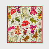 Silk Laundry Cotton Silk Scarf - Wonderland
