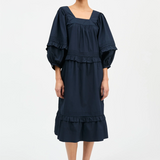 Skall Alice Dress - Dark Navy