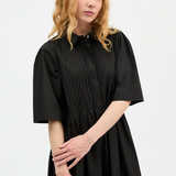 Skall Dot Shirtdress - Black