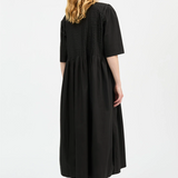Skall Dot Shirtdress - Black