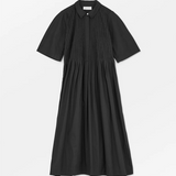 Skall Dot Shirtdress - Black