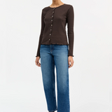 Skall Edie Cardigan - Dark Brown