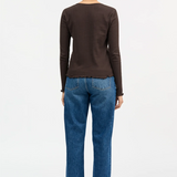 Skall Edie Cardigan - Dark Brown