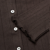 Skall Edie Cardigan - Dark Brown