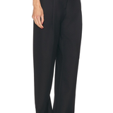 St. Agni Tailored Pleat Pant - Black