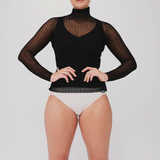 Standard Issue Cotton Tulle Skivvy - Black