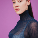 Standard Issue Cotton Tulle Skivvy - Navy