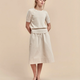 Standard Issue Merino High Rib T-shirt - Alabaster