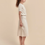 Standard Issue Merino High Rib T-shirt - Alabaster