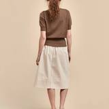 Standard Issue Merino High Rib T-shirt - Truffle