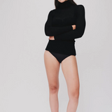 Standard Issue Merino Tulle Skivvy - Black