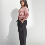 Standard Issue Merino V Neck Cardigan - Coral