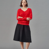 Standard Issue Merino V Neck Slouchy - Ribbon