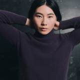 Standard Issue Okewa Crop Funnel Neck - Violet