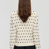 Stine Goya Bobble Polo Collar Sweater - Sunlight Bobbles