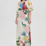 Stine Goya Dropped Shoulder Dress - Ephemeral Bloom