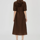 Stine Goya Elastic Detail Midi Dress - Bow